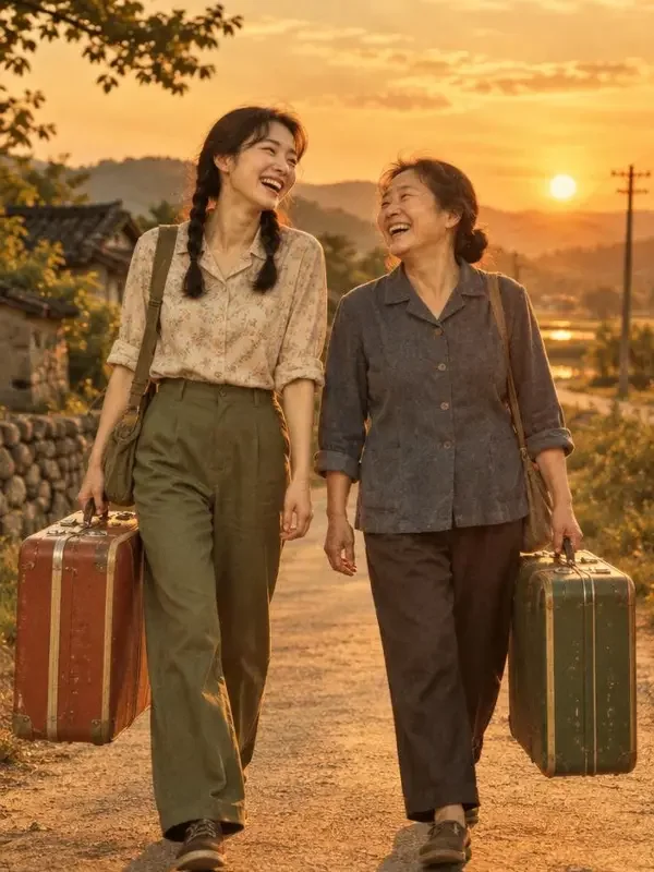 短剧《闺蜜穿七零，我俩带婆婆离婚》封面图
