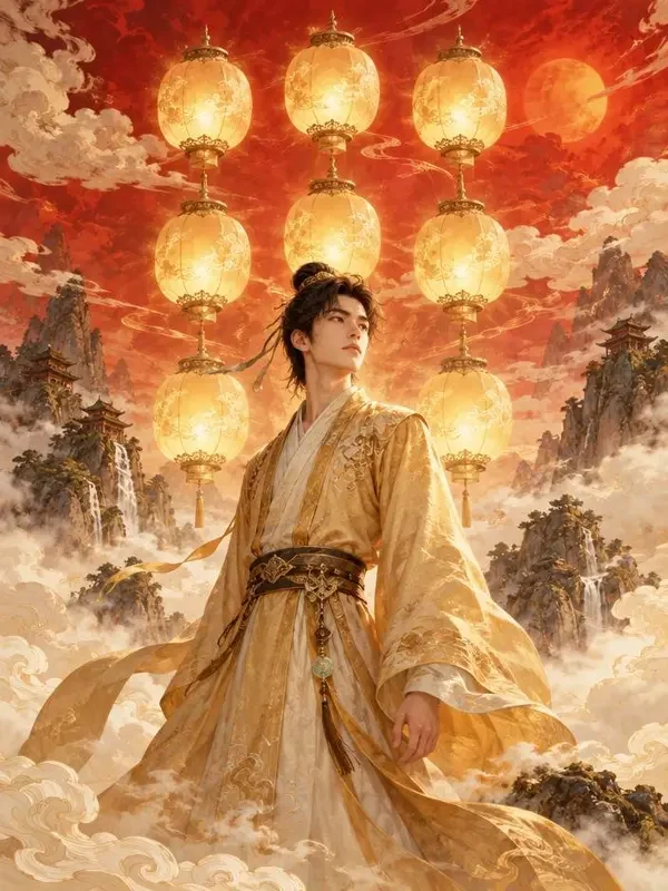 短剧《弃子问天第一季》封面海报，被逐出家门的那天，他的命格才刚刚醒